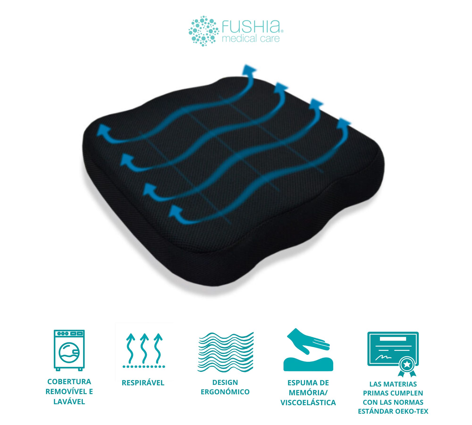 ALMOFADA ASSENTO-CARACTERISTICAS